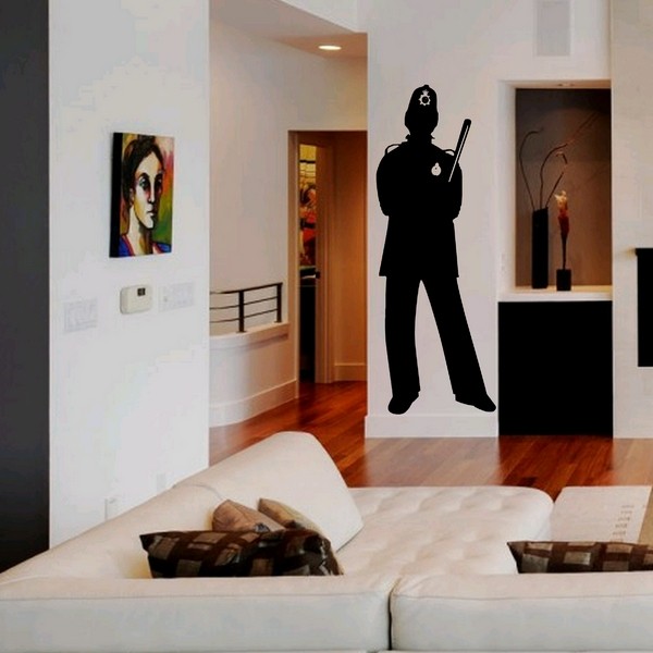 Exemple de stickers muraux: Bobby Anglais